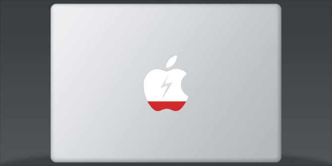 Oszczędzaj baterię na Mac Mac Logo