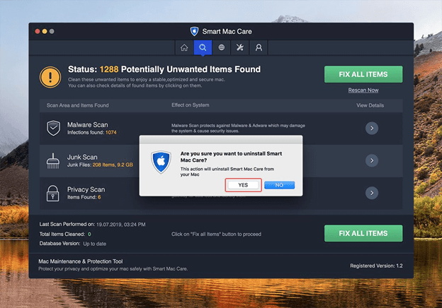 Najlepszy dezinstalator aplikacji dla komputerów Mac: Smart Mac Care - ochrona przed wirusami