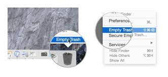 Wyjmij kosz na śmieci, aby usunąć niepotrzebne pliki