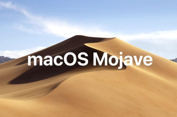 Co nowego Macos Mojave Mojave