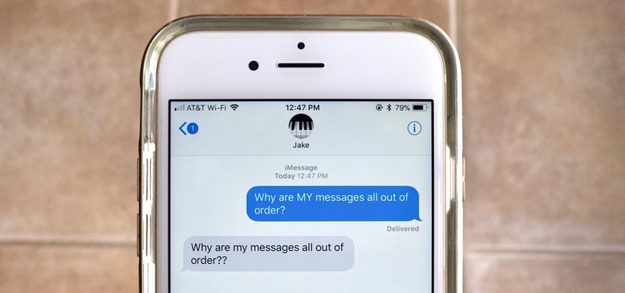 Iphone Sms Problem z zamówieniem