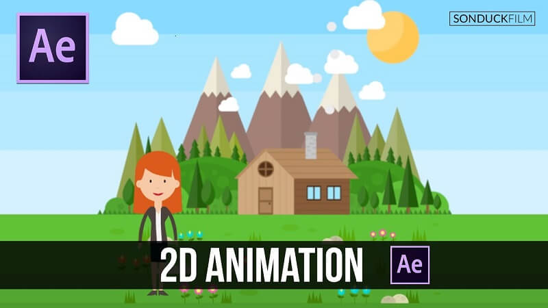 Animacja autorstwa After Effects