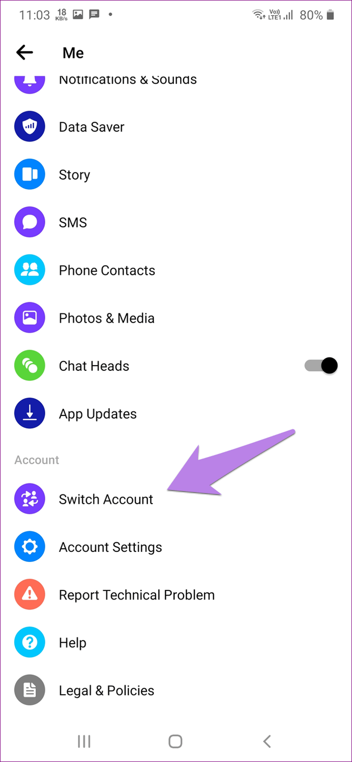Utwórz konto Messenger bez Facebooka