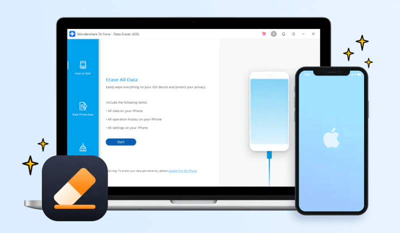 Dr Fone Data Eraser
