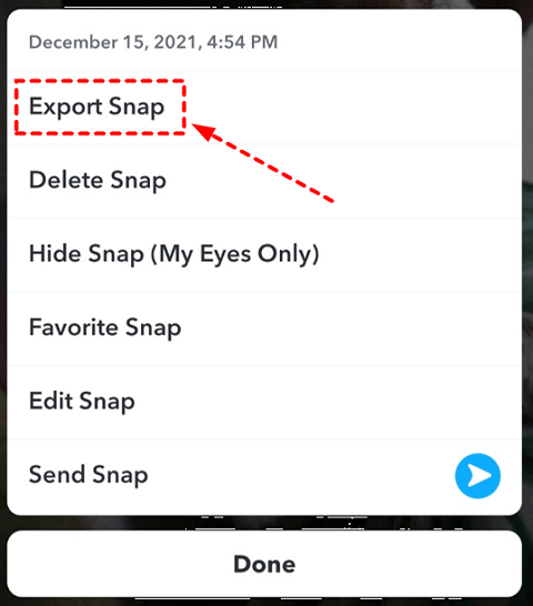 Odzyskaj usunięte zdjęcia Snapchata na iPhonie za pomocą funkcji Pamięci aplikacji Snapchat