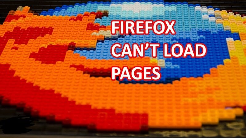 Firefox nie ładuje stron Firefox