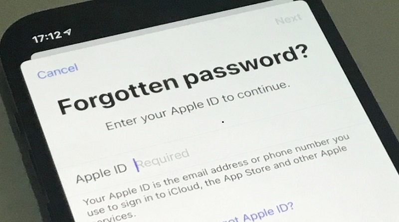 Przejdź do oficjalnej strony Apple ID, aby usunąć konto iCloud
