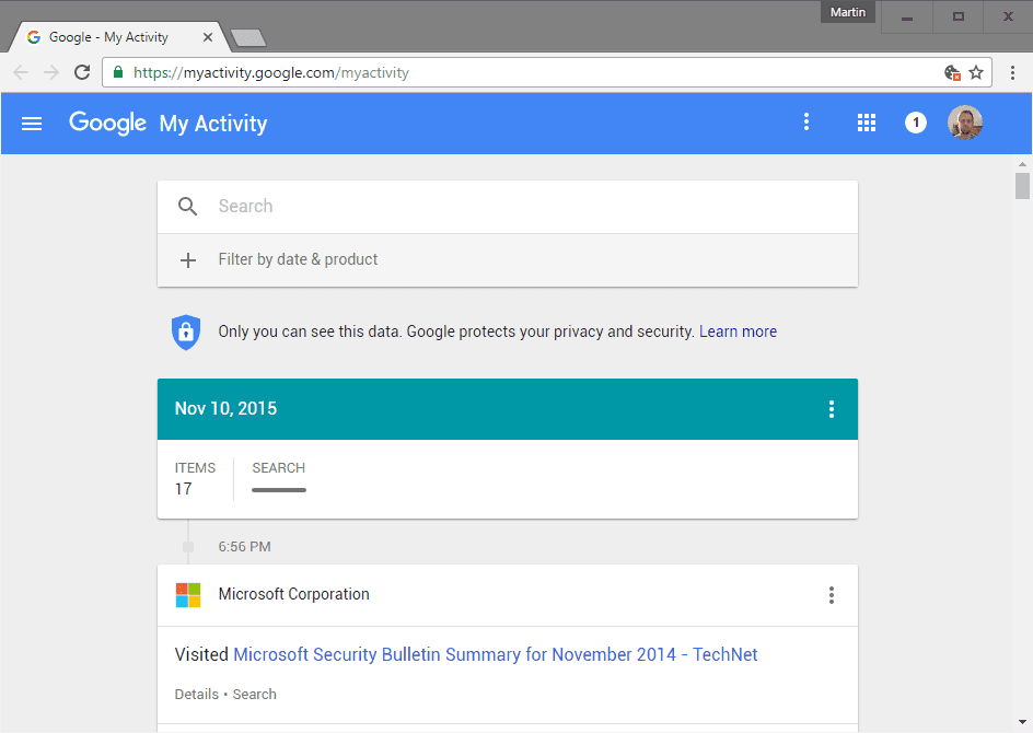 Google My Activity Najlepsza metoda odzyskiwania historii przeglądarki