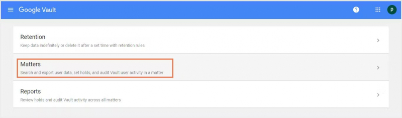 Odzyskaj trwale usunięte pliki za pomocą Google Vault
