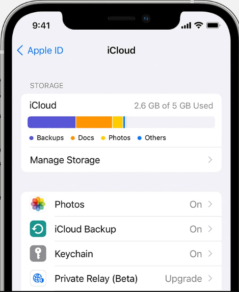Zwolnij miejsce w iCloud, aby naprawić problemy ze zniknięciem mojego strumienia zdjęć