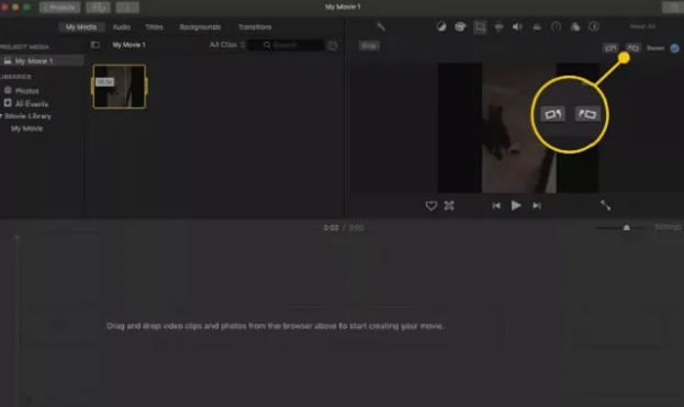 Jak obrócić wideo w iMovie na Macu?