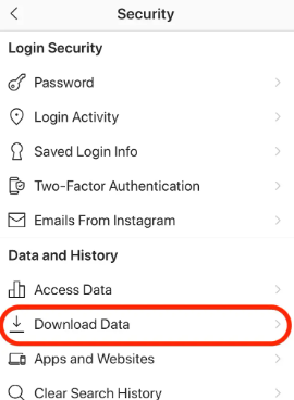 Wykonaj kopię zapasową danych Instagrama za pomocą urządzenia z systemem iOS lub Android