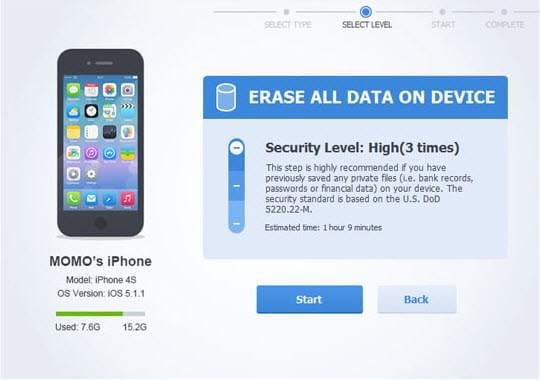 Najlepsze oprogramowanie iPhone Data Eraser iPhone Data Cleaner