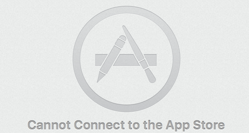 Komputer Mac nie może połączyć się z App Store