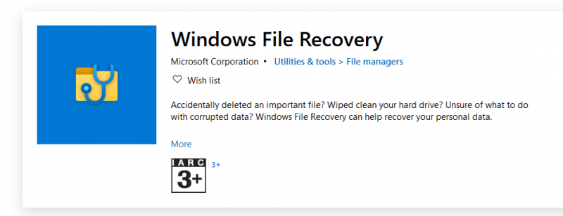 Odzyskaj pliki za pomocą narzędzia do odzyskiwania plików systemu Windows