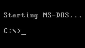 MS-DOS do odzyskiwania aktywnych partycji