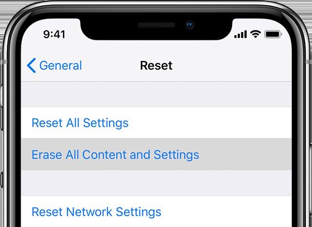 Zresetuj wszystkie ustawienia, aby naprawić problem z dźwiękiem iPhone'a w przypadku wideo