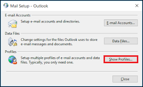 Utwórz nowy profil, aby naprawić błąd braku odpowiedzi programu Outlook