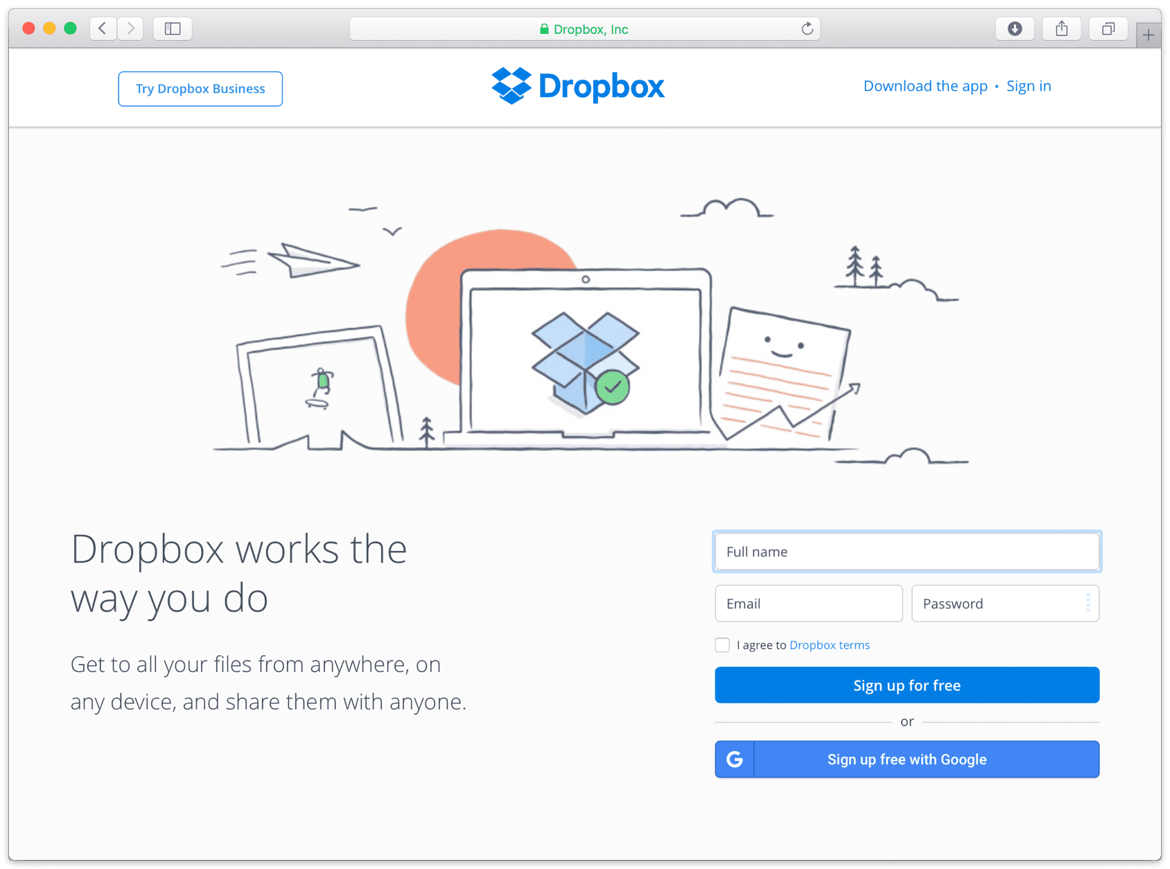 Błąd Dropbox 413 Napraw Dropbox Web