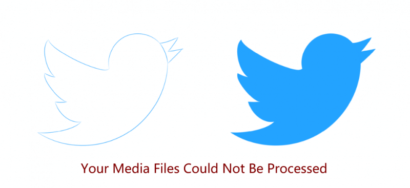 Twitter Nie można przetworzyć pliku multimedialnego