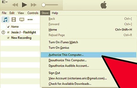 Użyj iTunes, aby przenieść muzykę z iPhone'a na komputer Mac