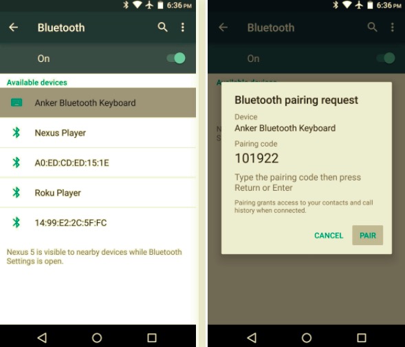 Przesyłaj zdjęcia z Androida na Androida za pomocą Bluetooth