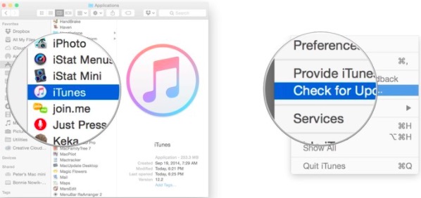 Zaktualizuj iTunes, aby zsynchronizować muzykę z iPhonem