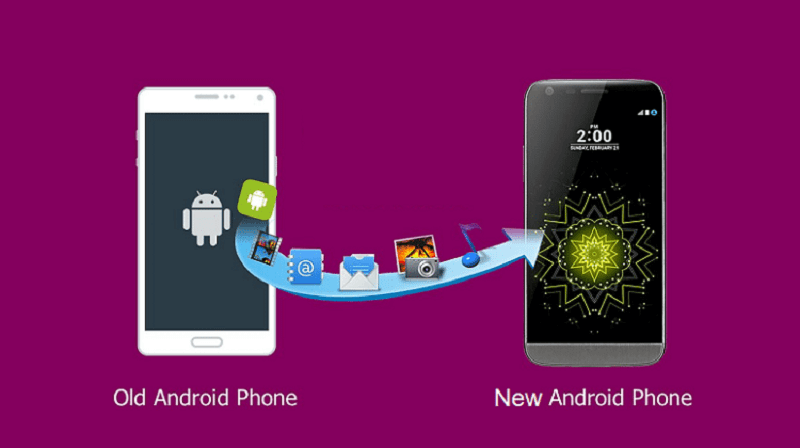 Mobilny transfer z Androida na Androida 2