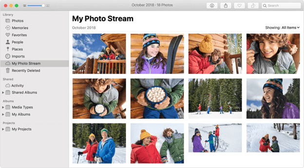 Przesyłaj zdjęcia z iPada za pomocą funkcji My Photo Stream na komputerze Mac