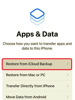 Przenieś aplikacje z iPhone'a na iPhone'a za pomocą iCloud Backup