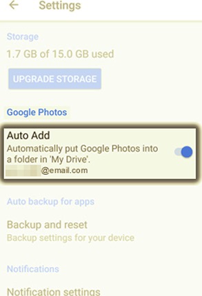 Użyj Zdjęć Google do przesyłania zdjęć z Androida na Androida