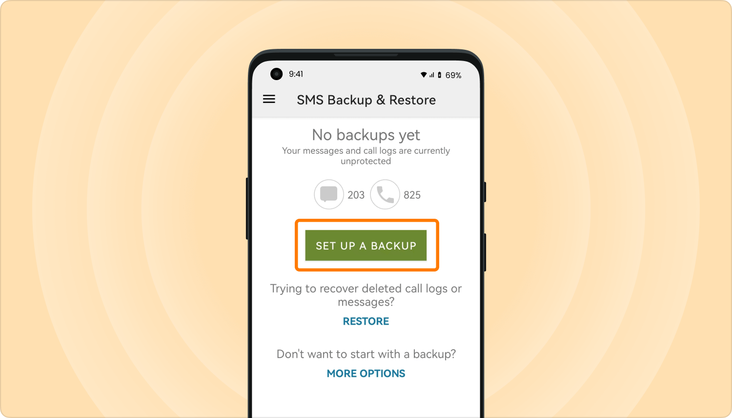 Przenieś SMS-y na Androida przez SMS Backup & Restore