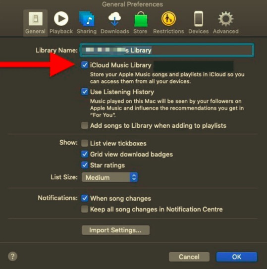 Synchronizuj muzykę iPada z komputerem przez iCloud