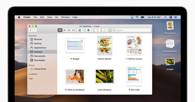 Przenieś zdjęcia iPhone'a przez Mac Finder