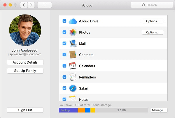 Przenieś iPhone'a na Maca za pomocą iCloud Drive