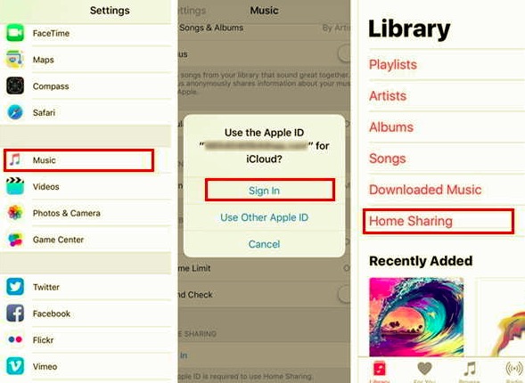 Przenieś muzykę z iPhone'a na iPhone'a z Home Sharing