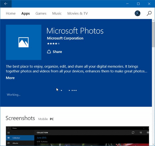 Prześlij zdjęcia z iPhone'a za pomocą aplikacji Microsoft Photos