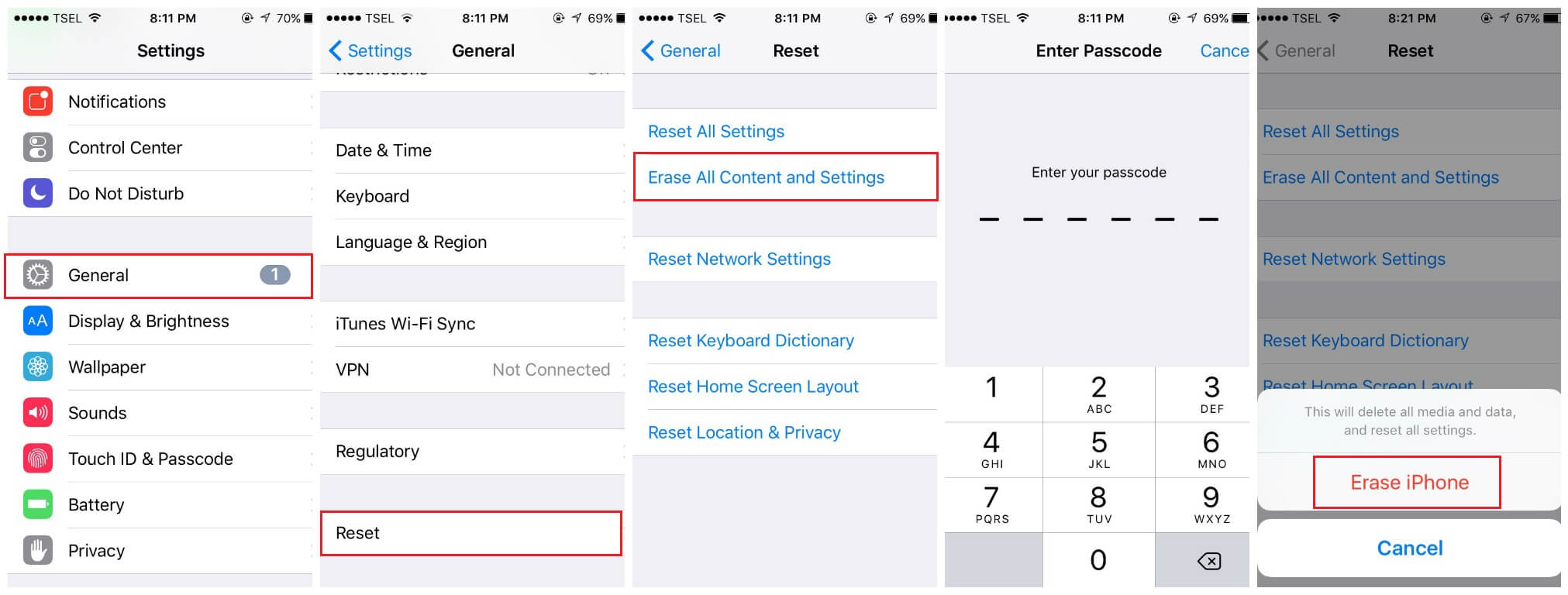 przywróć iPhone'a za pomocą icloud