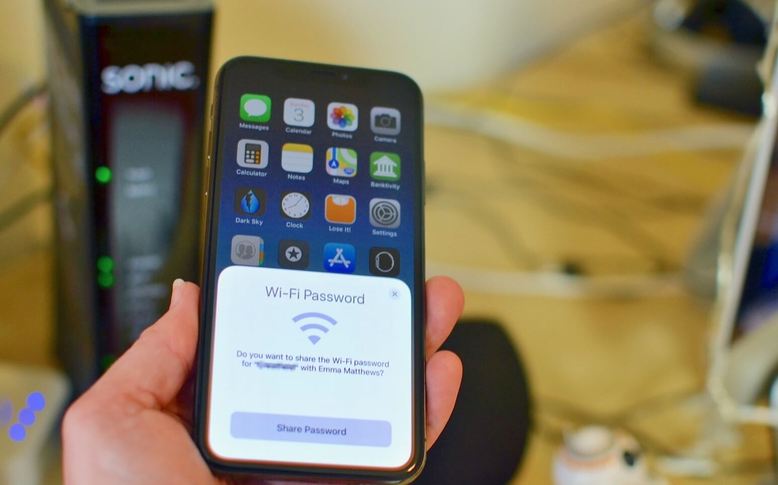 Udostępnianie Wi-Fi