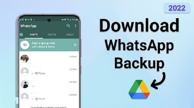 Jak pobrać kopię zapasową WhatsApp z Dysku Google