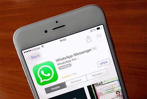 Zaktualizuj Whatsapp na Iphone