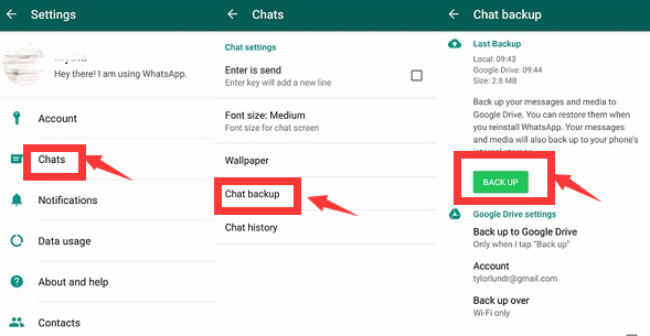 Jak wykonać kopię zapasową rozmów WhatsApp