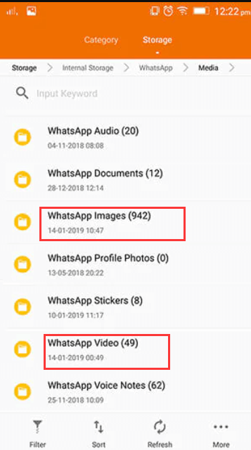 xport WhatsApp Media na zewnętrzny dysk twardy dla użytkowników Androida