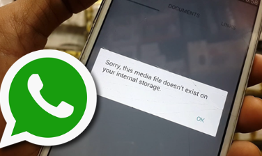Filmy z WhatsApp zaginęły