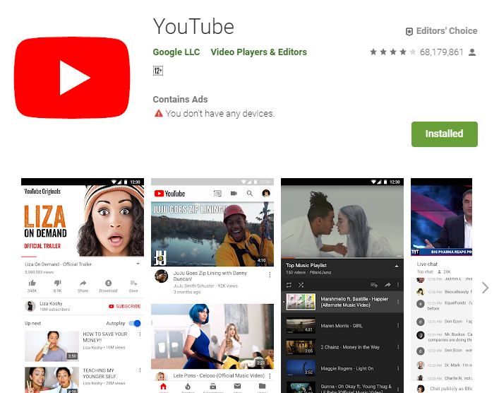 Adres pobierania YouTube