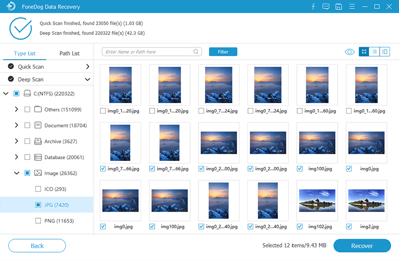 Odzyskaj usunięte pliki Windows 10